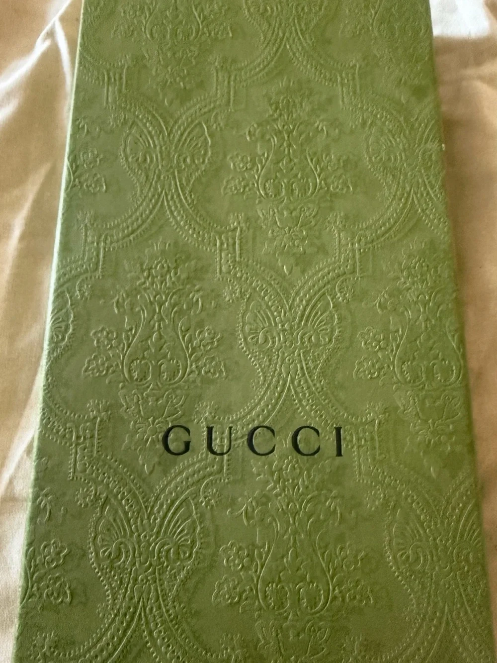 Gucci Ophidia Beige & Brown GG Logo iPhone Case